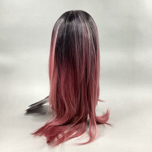 Catherine TT1B/RO.PK Long Straight Layers 13x7 Glueless Lace Front Wig Synthetic - Picture 4 of 9